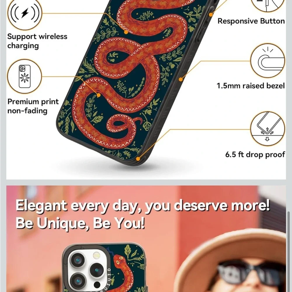 Compatible for iPhone 12 Pro Max Case Cute Aesthetic - Durable Fashion